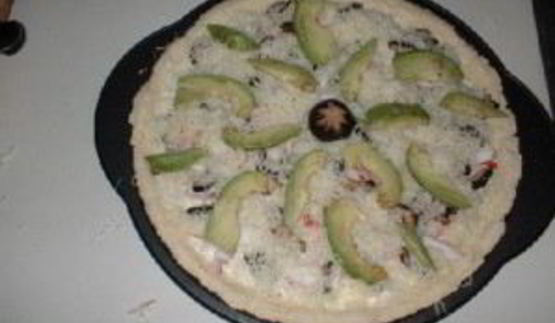 пицца в японском стиле