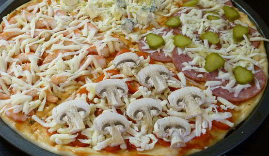 пицца времена года