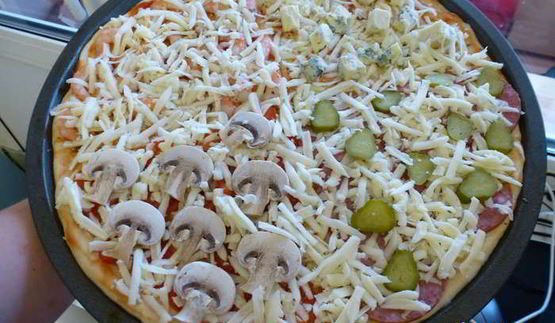 пицца времена года