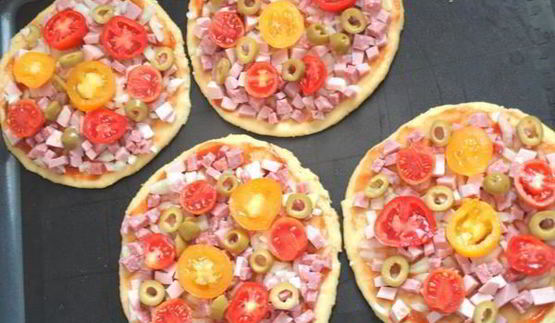 творожные мини-пиццы