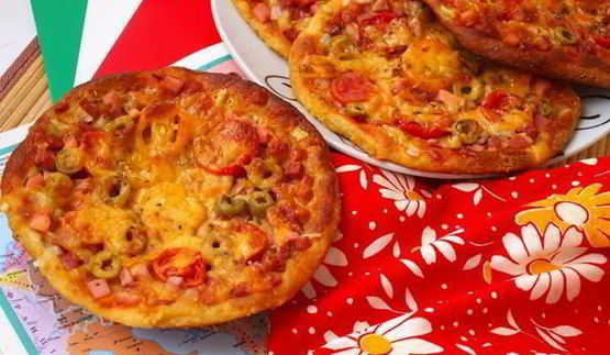 творожные мини-пиццы