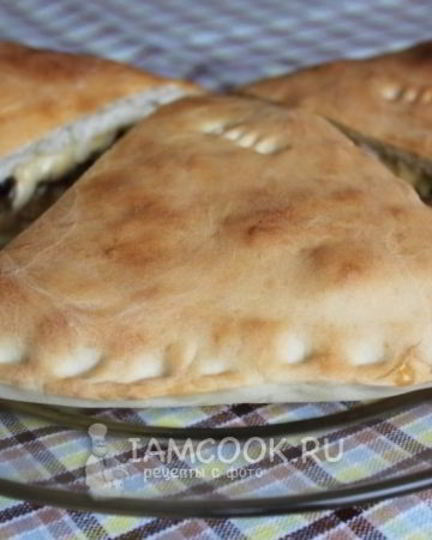 Рецепт закрытой пиццы кальцоне