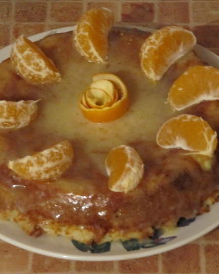 Рецепт шарлотки с апельсинами