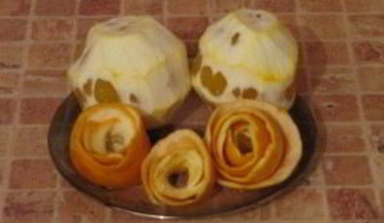 шарлотка с апельсинами