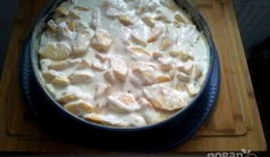 яблочная шарлотка