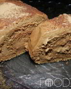 Шоколадно-кофейный рулет