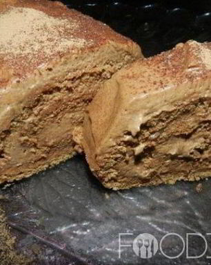 Шоколадно-кофейный рулет