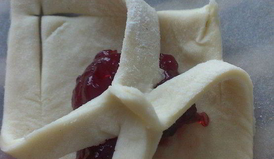 слоеные конвертики