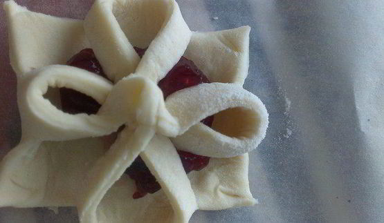 слоеные конвертики