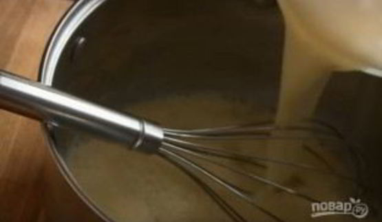 слойки из слоеного теста с кремом патисьер