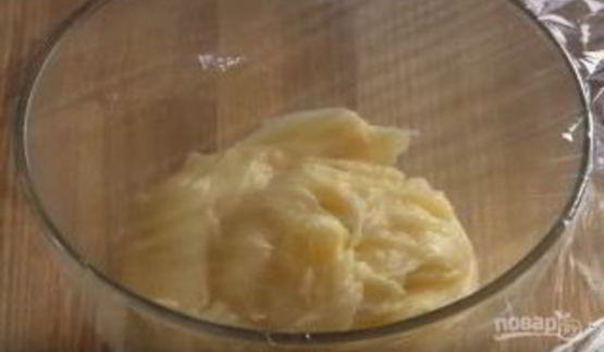 слойки из слоеного теста с кремом патисьер