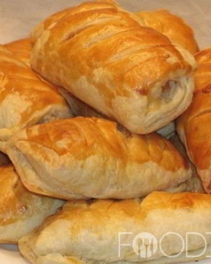 Рецепт слоек с курицей