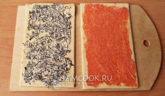 слойки с травами и специями