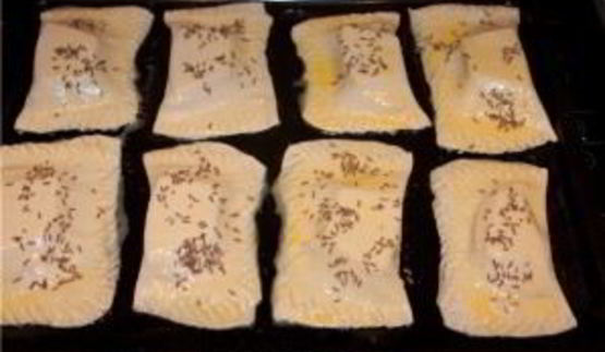 слойки с ветчиной и сыром