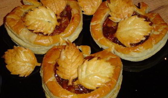 слойки золотое яблочко