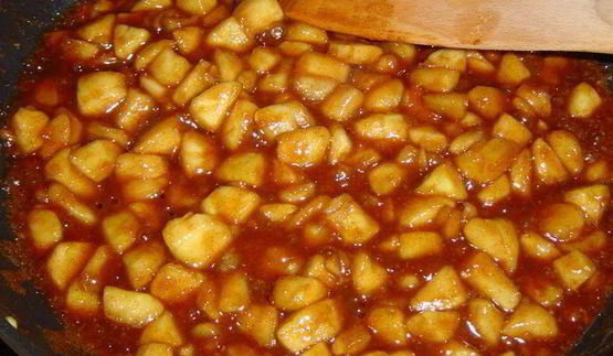 слойки золотое яблочко