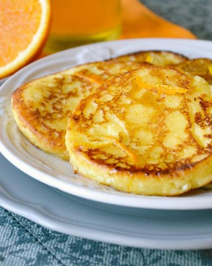 Рецепт апельсиновых сырников