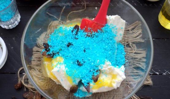 кокосовые сырники в панировочных сухарях