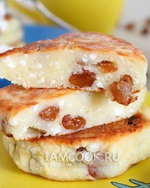 Пышные сырники с манкой