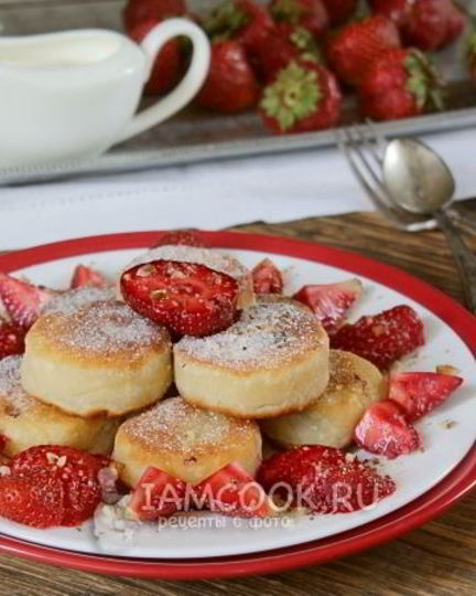 Рецепт сырников из творожной массы с изюмом