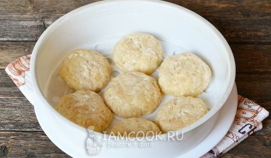 сырники на пару с яблоком
