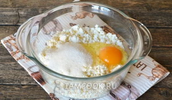 сырники на пару с яблоком