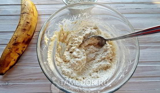 сырники с бананом и медом