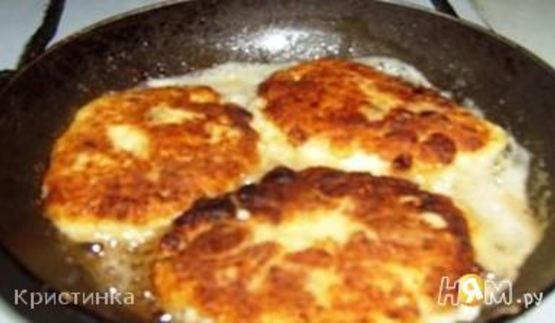 сырники с черникой