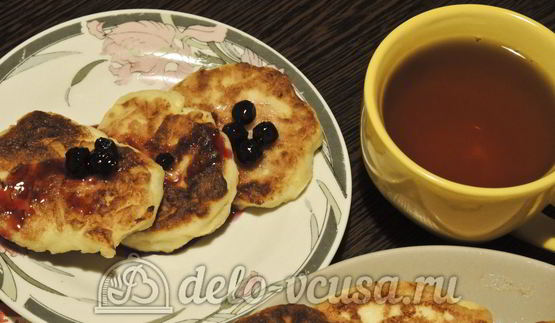 сырники с фруктами