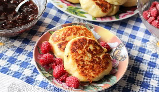 сырники с йогуртом