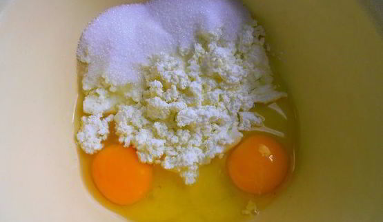 сырники с клубникой