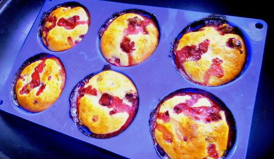 сырники с клубникой