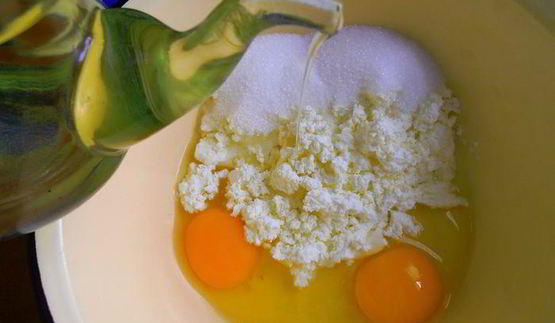 сырники с клубникой