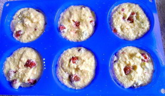 сырники с клубникой