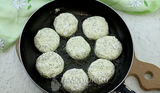 сырники с маком