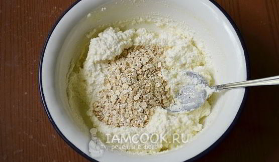 сырники с овсяными хлопьями без муки