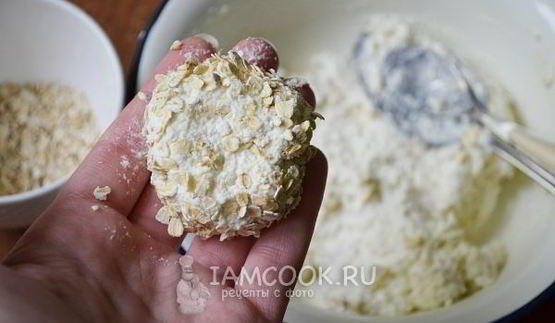 сырники с овсяными хлопьями без муки