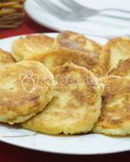 Сырники с яблоками