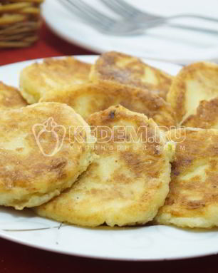 Сырники с яблоками