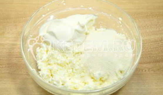 сырники с яблоками