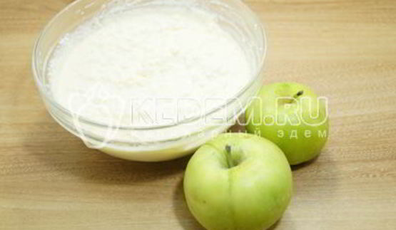 сырники с яблоками