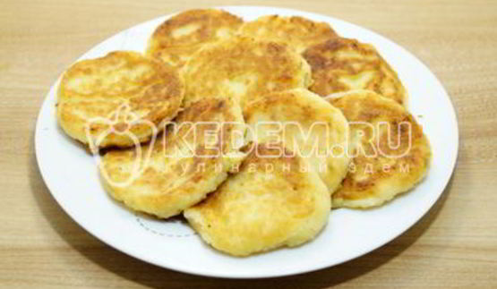 сырники с яблоками