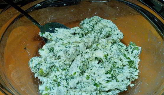 сырники с зеленью