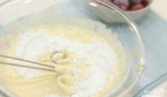 творожник с малиной