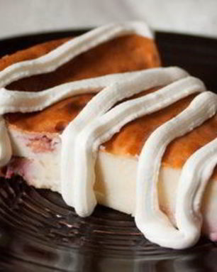 Творожник с вишней