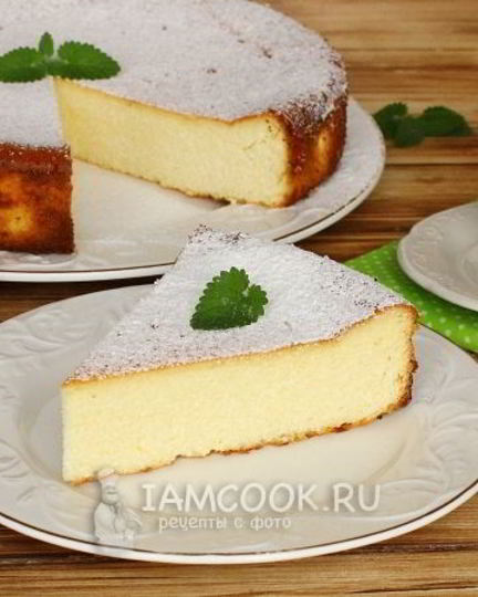 Рецепт воздушного творожника
