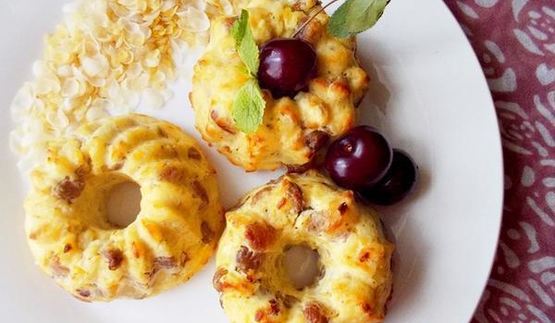 запеченные сырники без муки и сахара