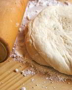 Быстрое тесто для пиццы без дрожжей