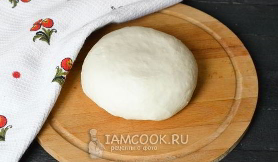 быстрое тесто для пиццы с сухими дрожжами