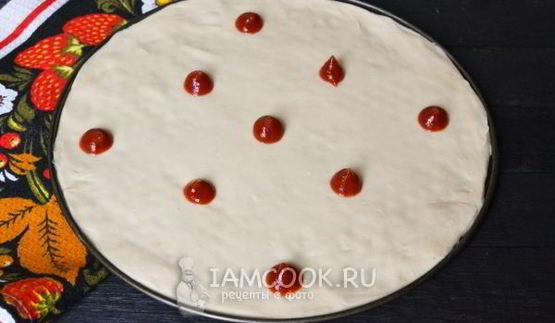 быстрое тесто для пиццы с сухими дрожжами